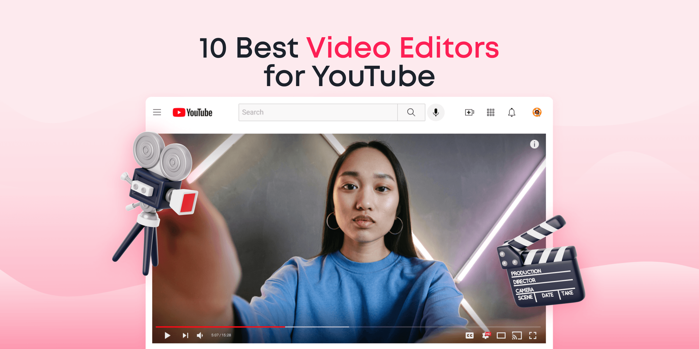 10 Best Video Editors for YouTube in 2024