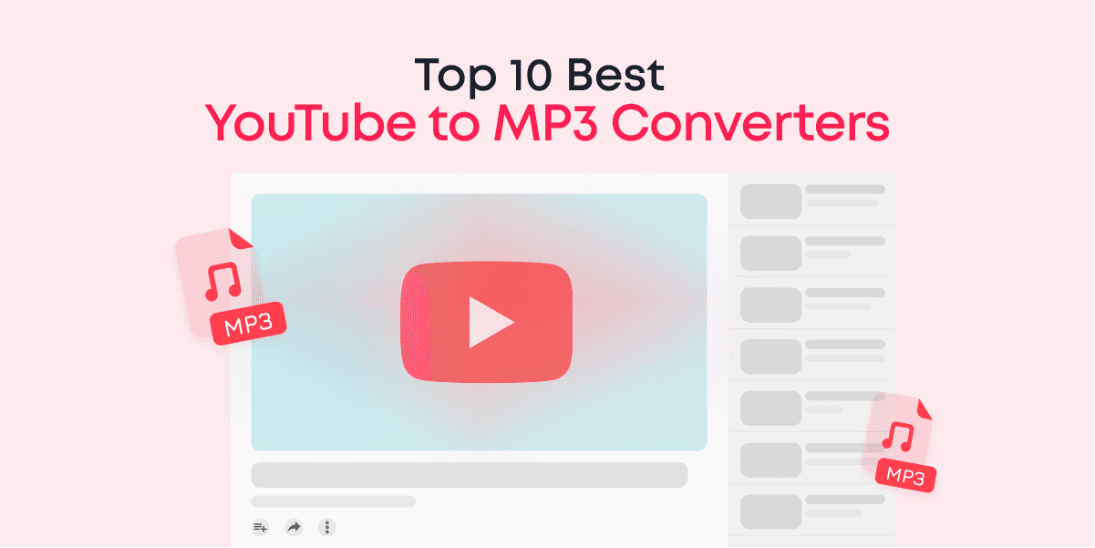 Youtube Mp3 Software Top 10 Best YouTube to MP3 Converters - Animotica Blog