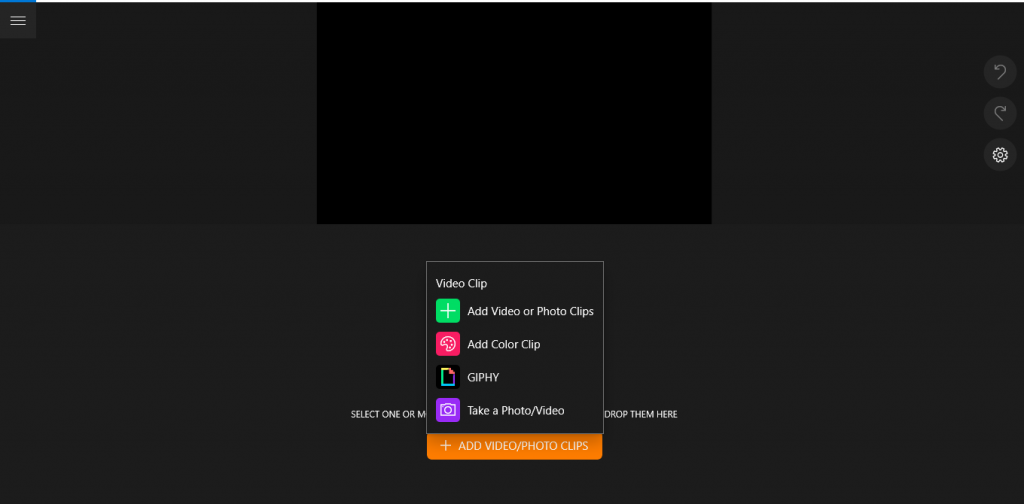 Add Video or Photo Clips in Animotica