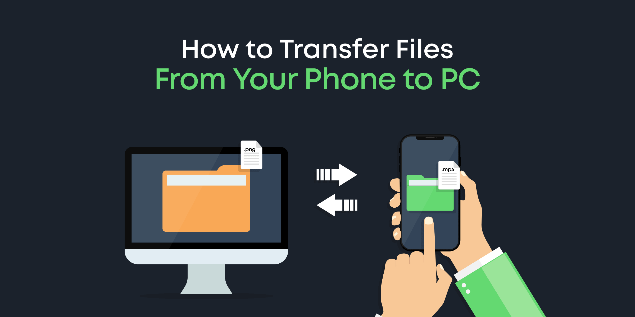 How to Transfer Files From Your Phone to PC - ANIMOTICA Blog