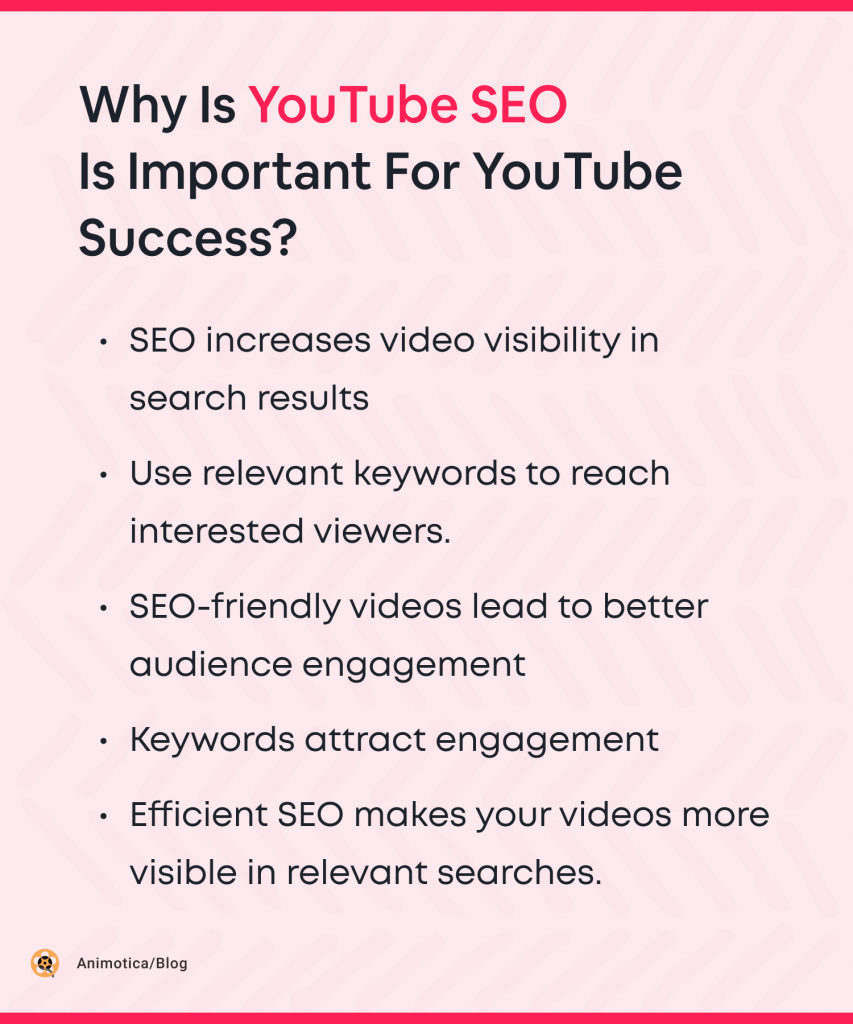 Why is YouTube SEO is important for YouTube success?