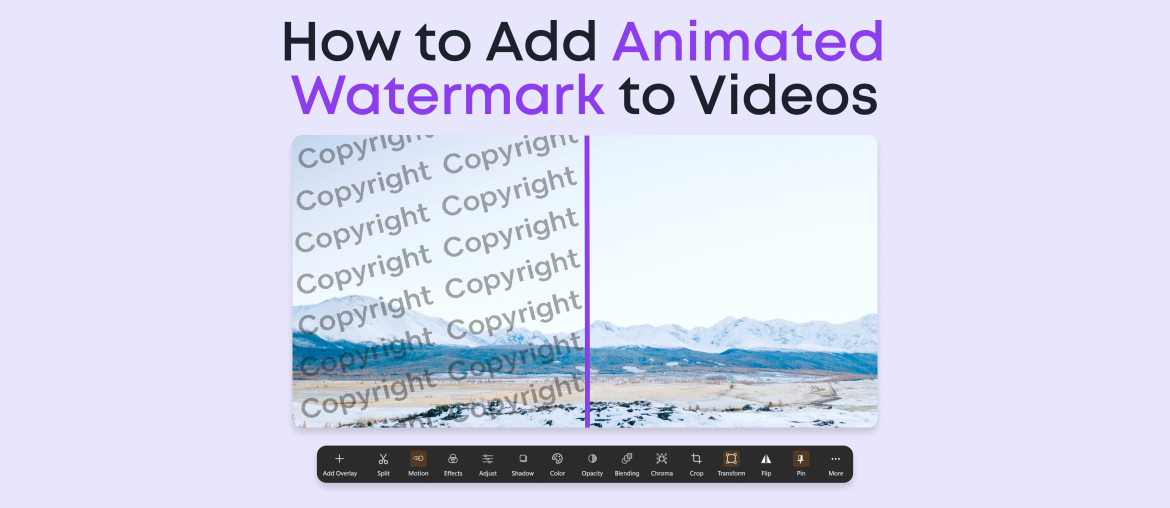 How to Add Animated Watermark to Videos on Windows PC